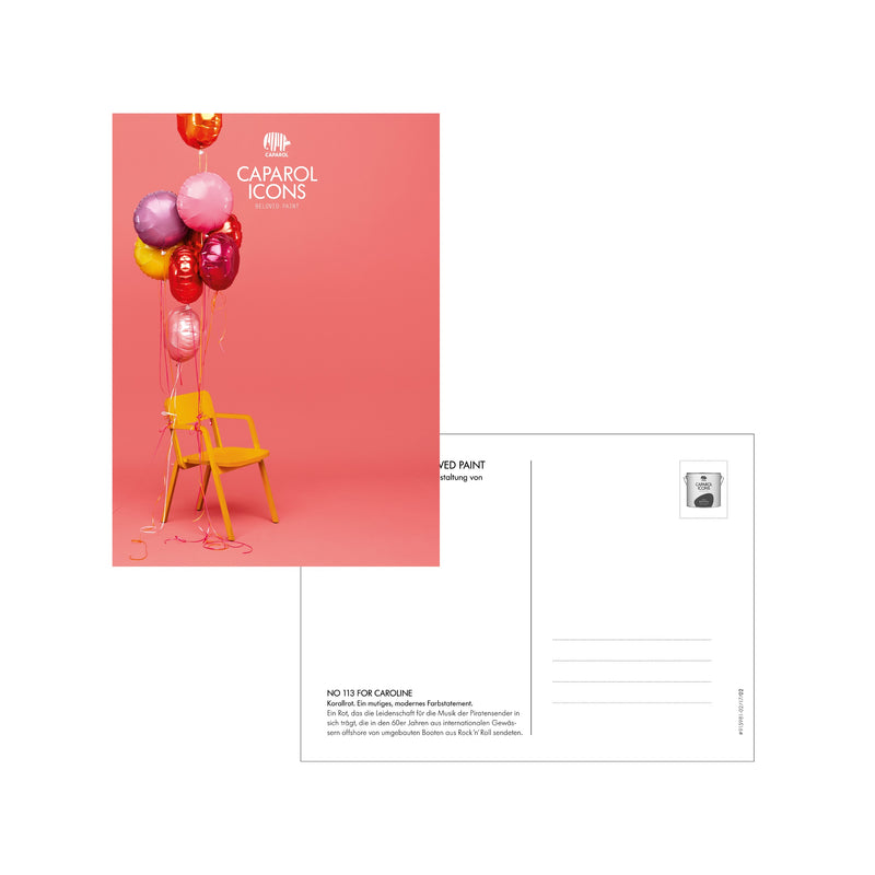 Postkarte "For Caroline"